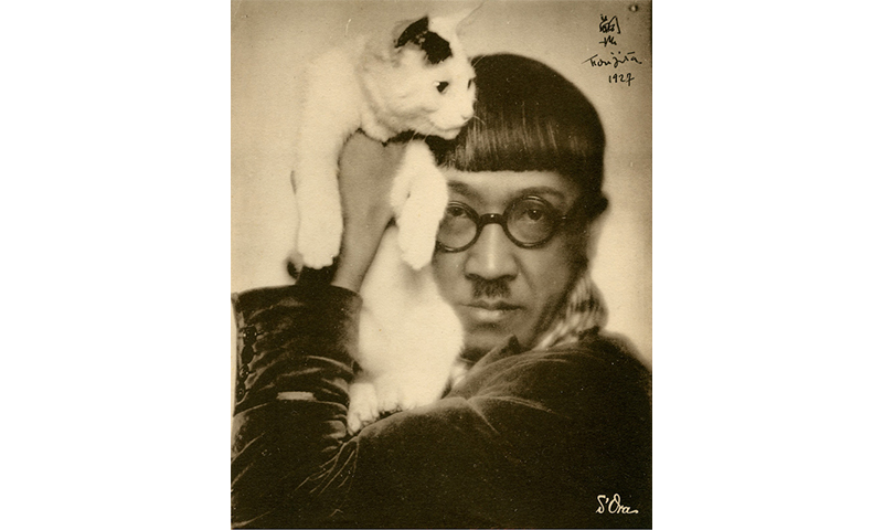 藤田嗣治、「Le Metro aerien a Paris」 藤田嗣治、「Le Metro aerien a Paris」